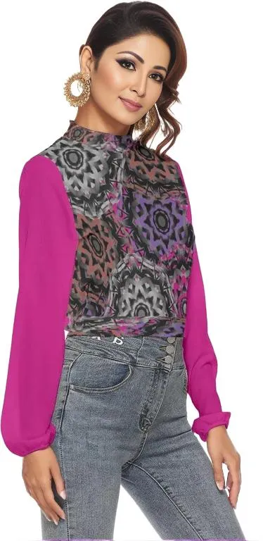 Mandala Graffiti Womens Top