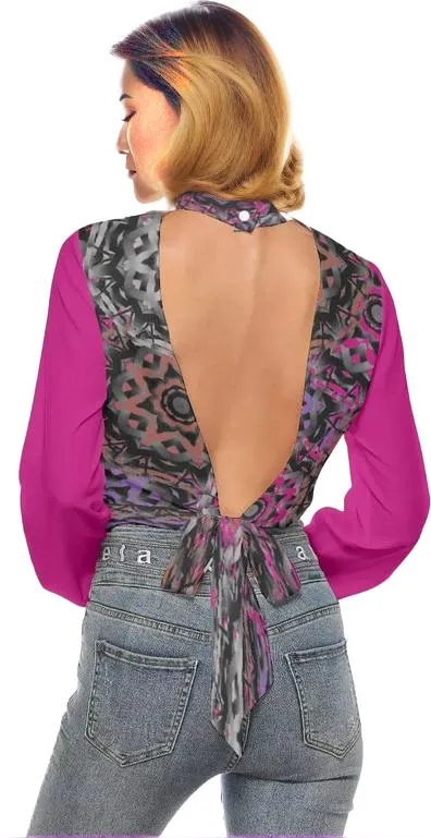 Mandala Graffiti Womens Top