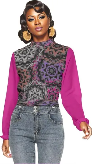 Mandala Graffiti Womens Top