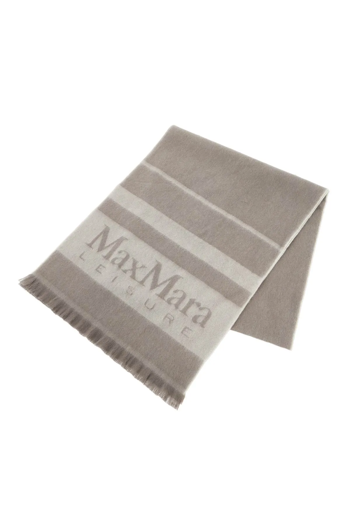 Max Mara Leisure Wool Jacquard Scarf