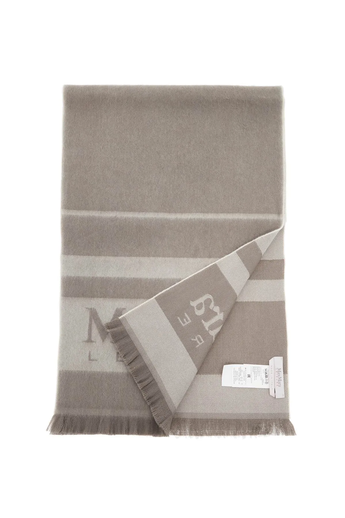 Max Mara Leisure Wool Jacquard Scarf