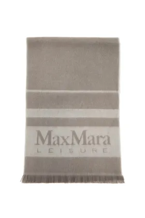 Max Mara Leisure Wool Jacquard Scarf
