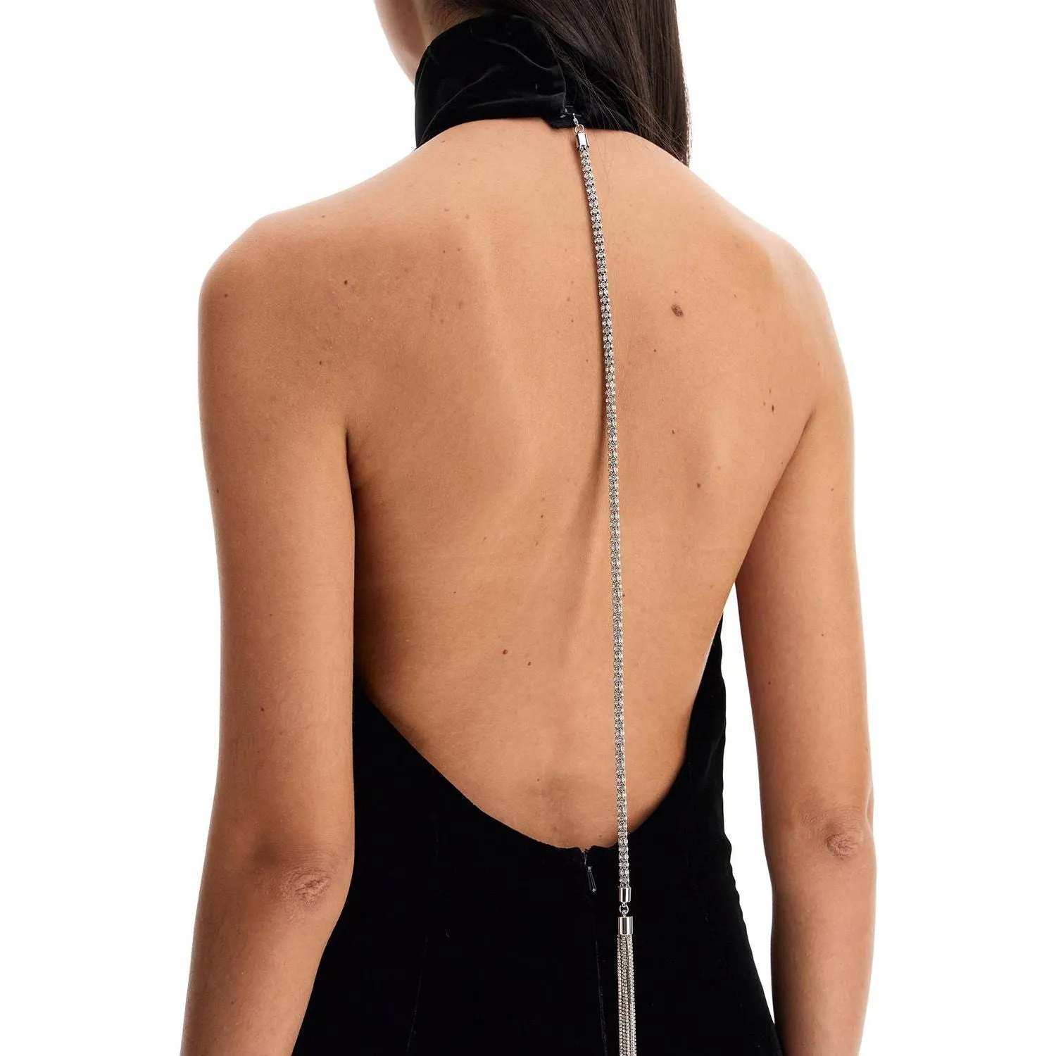 MAX MARA PIANOFORTE long velvet dress in armida style