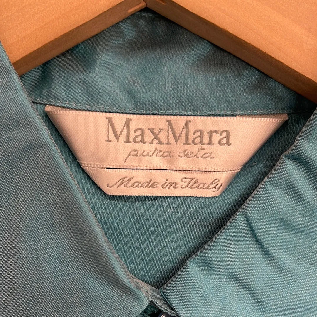 Max Mara Silkeskjorte