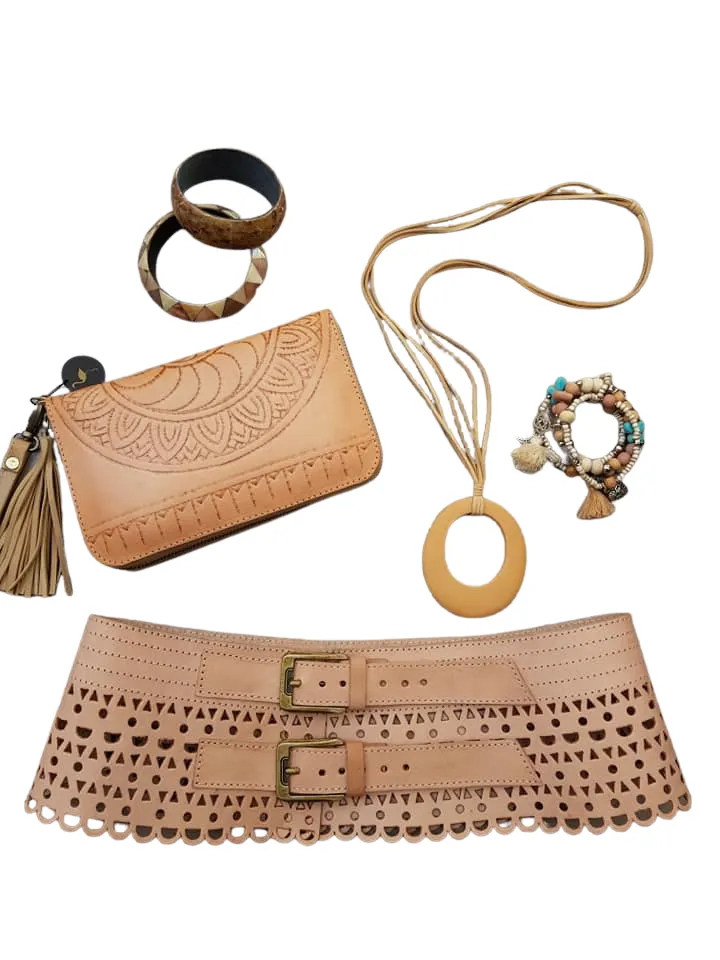 Maya Leather Belt