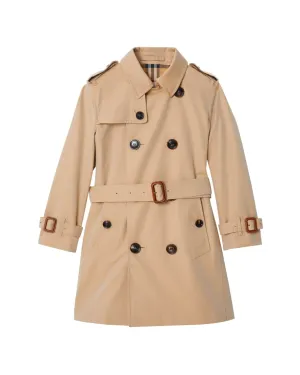 Mayfair Collared Trench Coat, sizes 3-14 Burberry