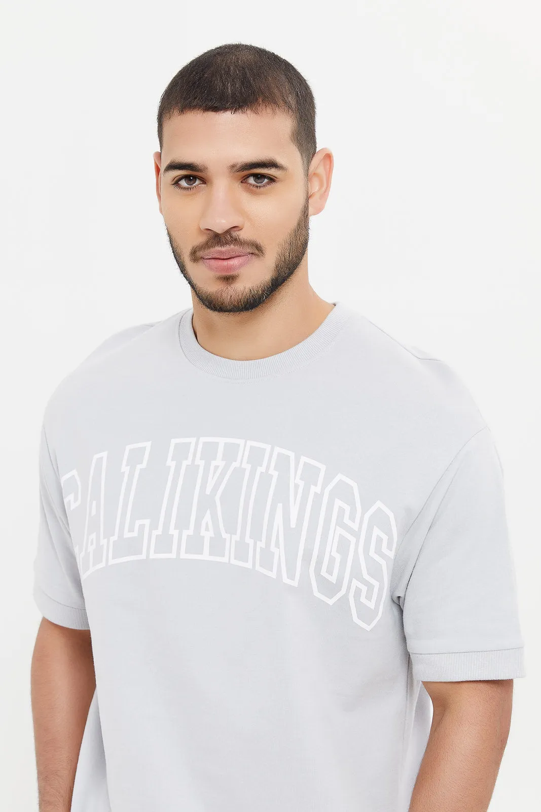Men Grey Lounge Shirt