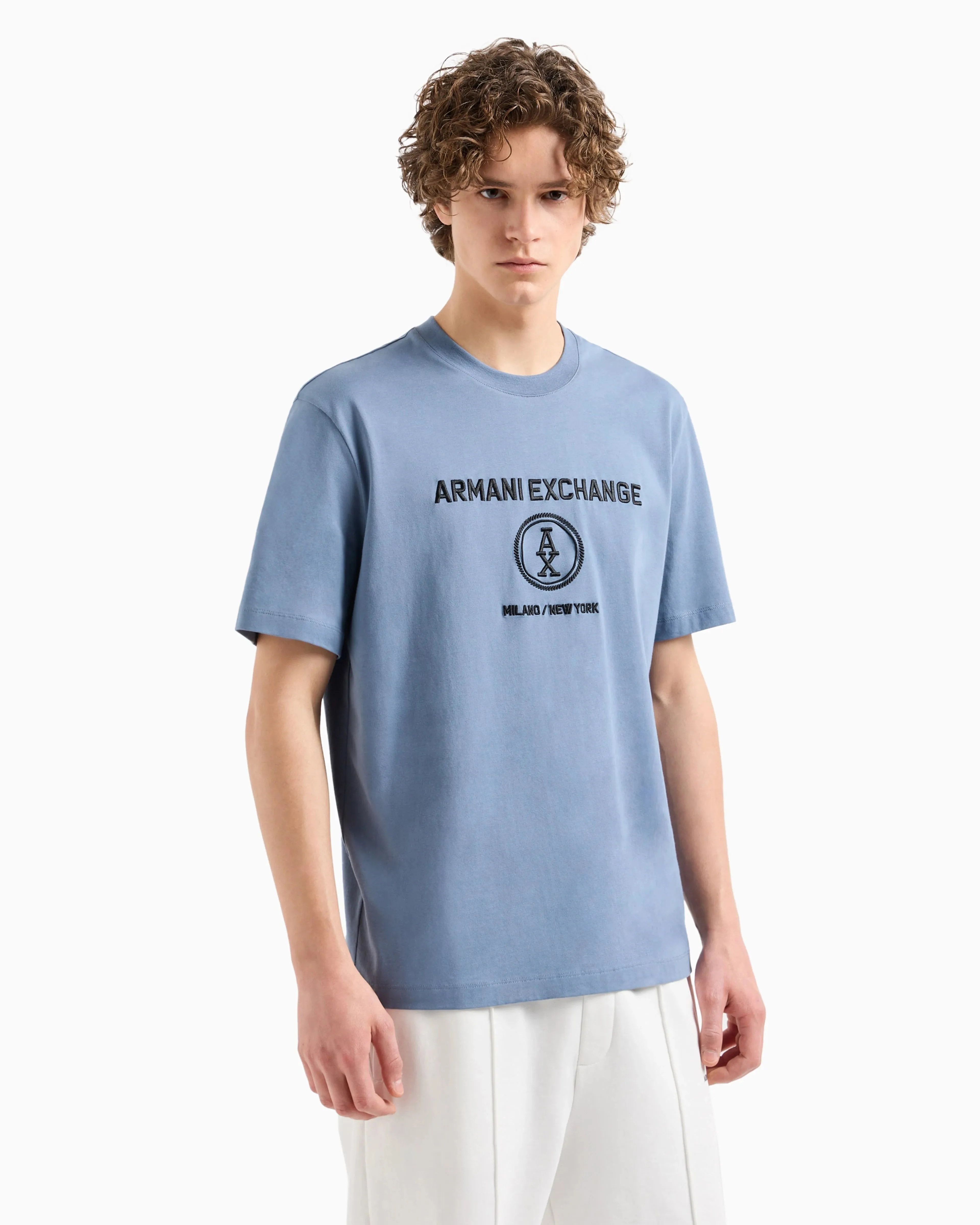 Milano New York T-Shirt (Blue) - A6DZTLCZJ9JZ15DU