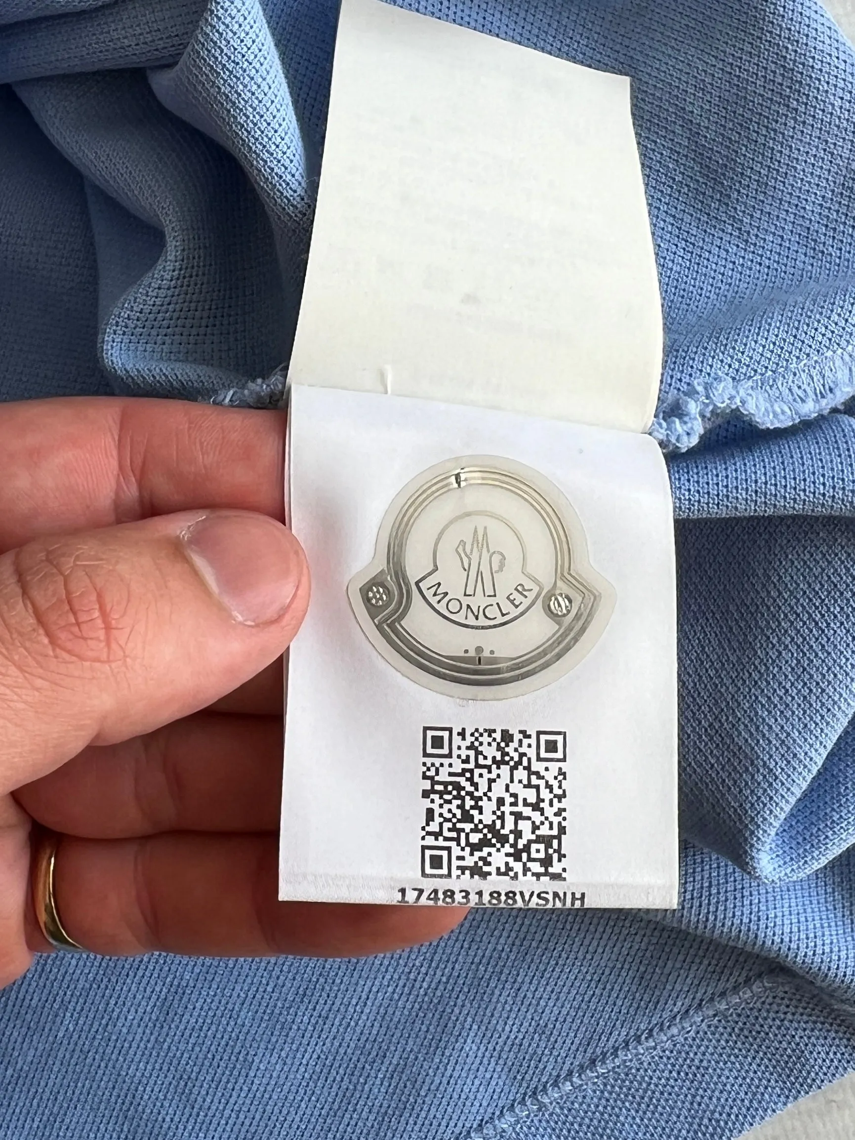 Moncler Maglia Polo Shirt (M)