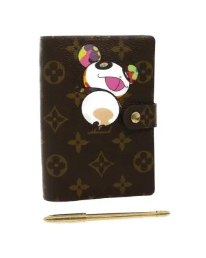 Monogram Panda Agenda PM Day Planner Cover