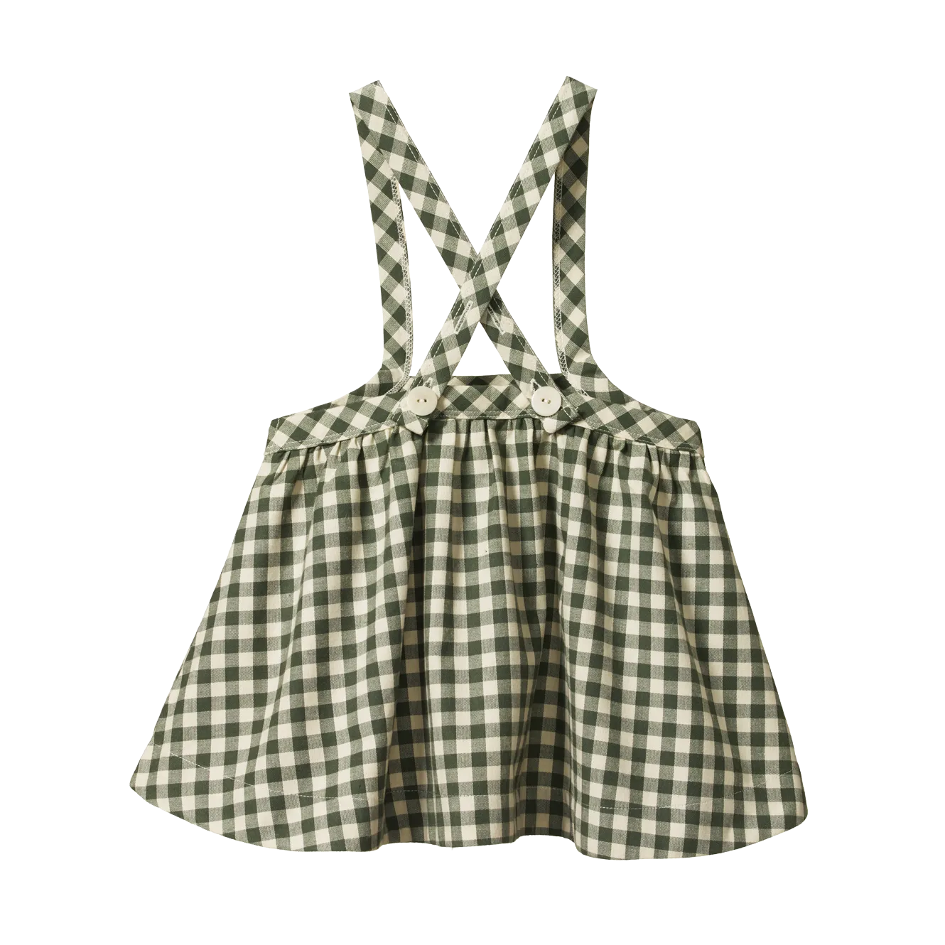 Nature Baby May Pinafore - Thyme Check