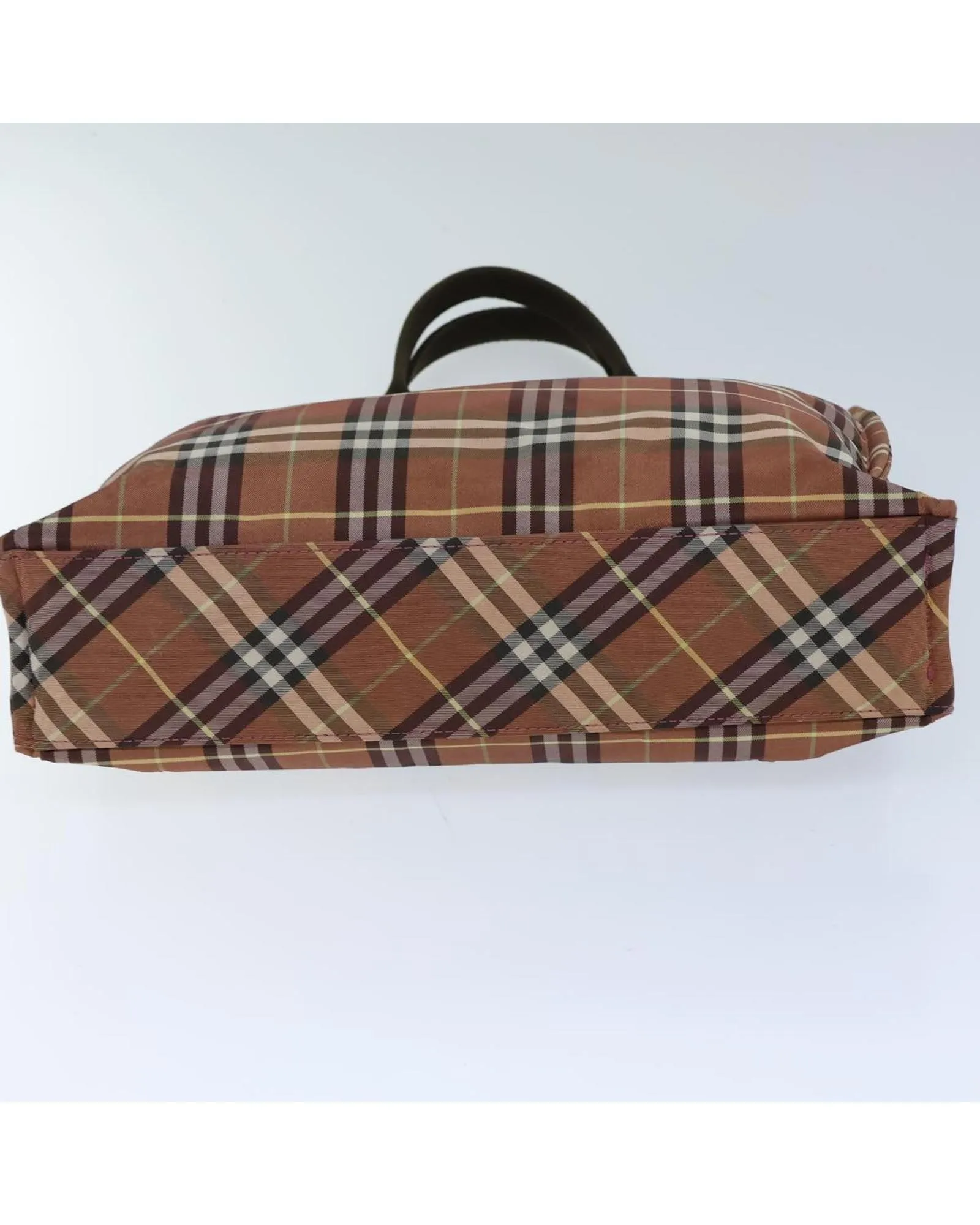 Nylon Hand Bag with Burberry Nova Check Pattern