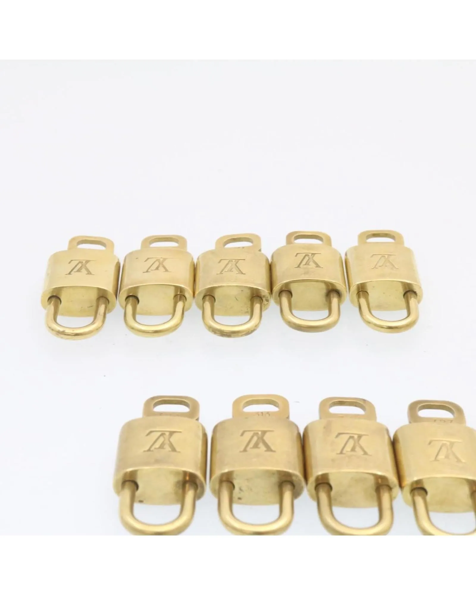 Padlock 10set Gold Tone LV Authentic