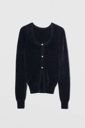 Pam Cardigan Black Favola