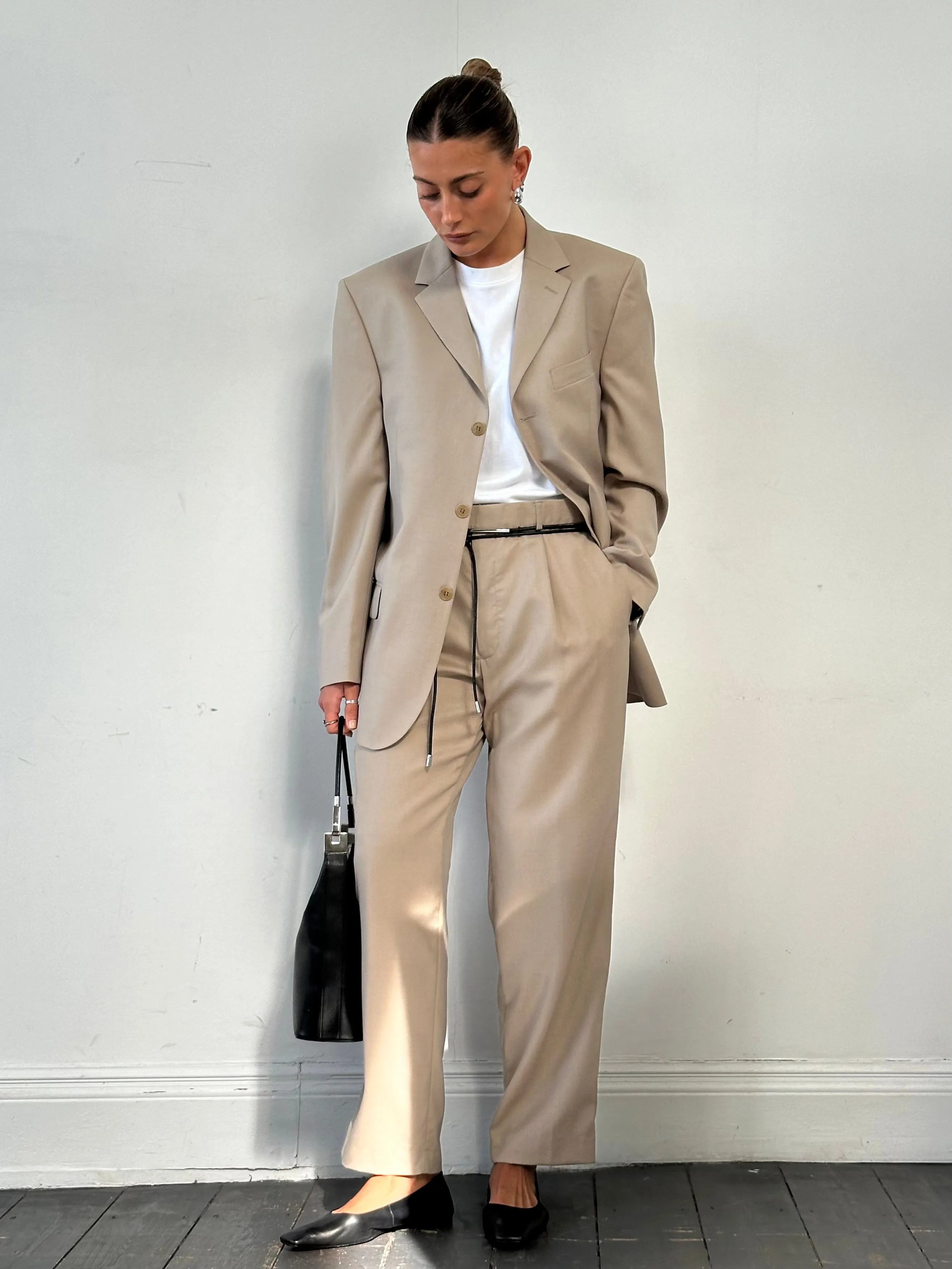 Pierre Cardin Pure Wool Single Breasted Suit - 38R/W34