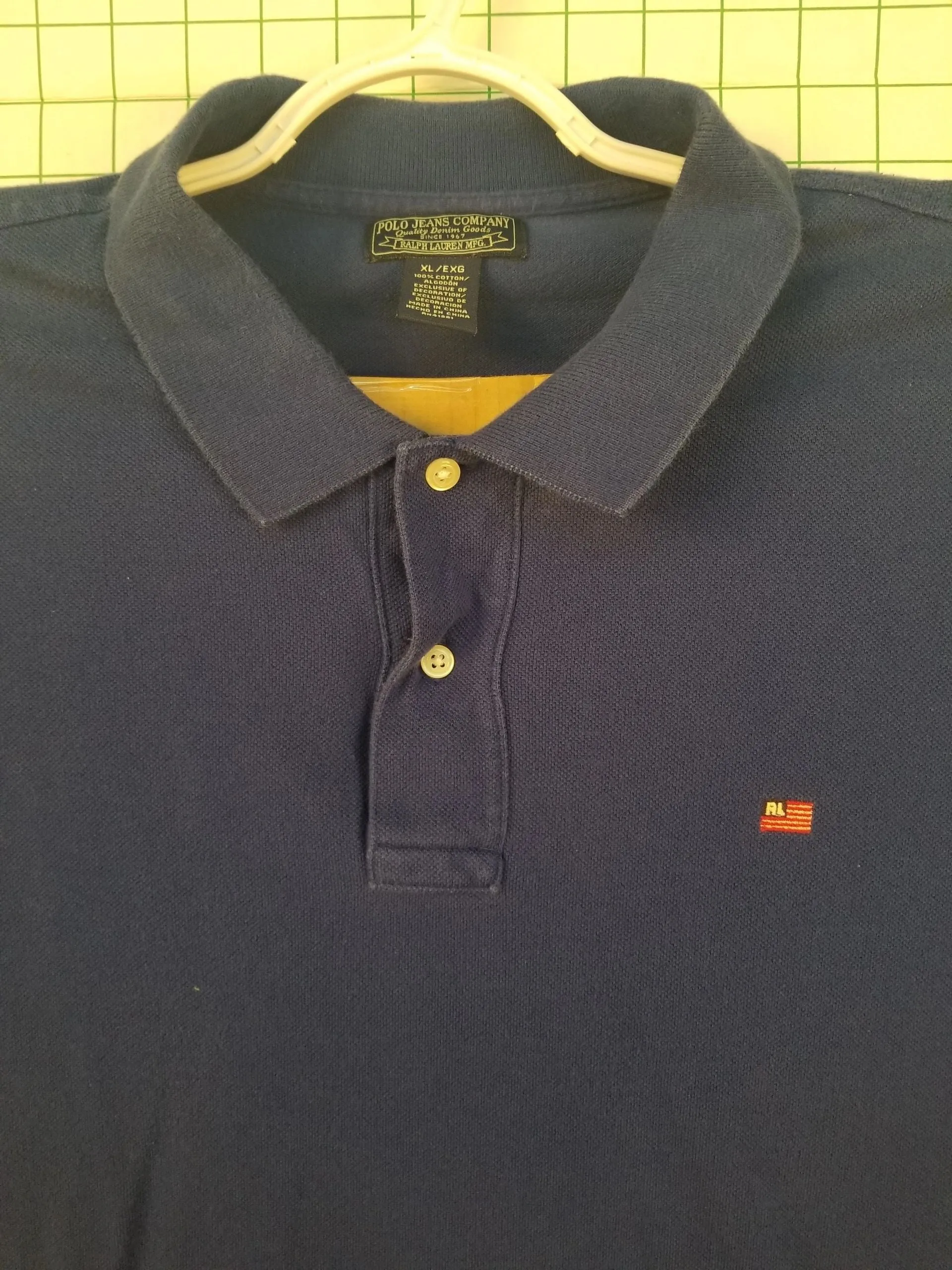 Polo Jeans Co Blue Polo Shirt XL