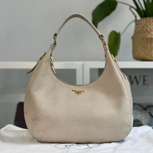 Prada Vitello Daino Hobo