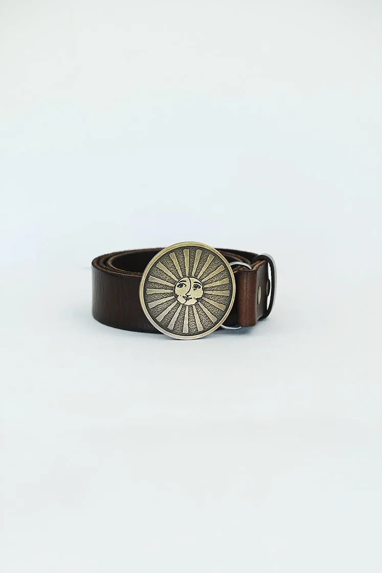 Sun   Moon Belt Buckle