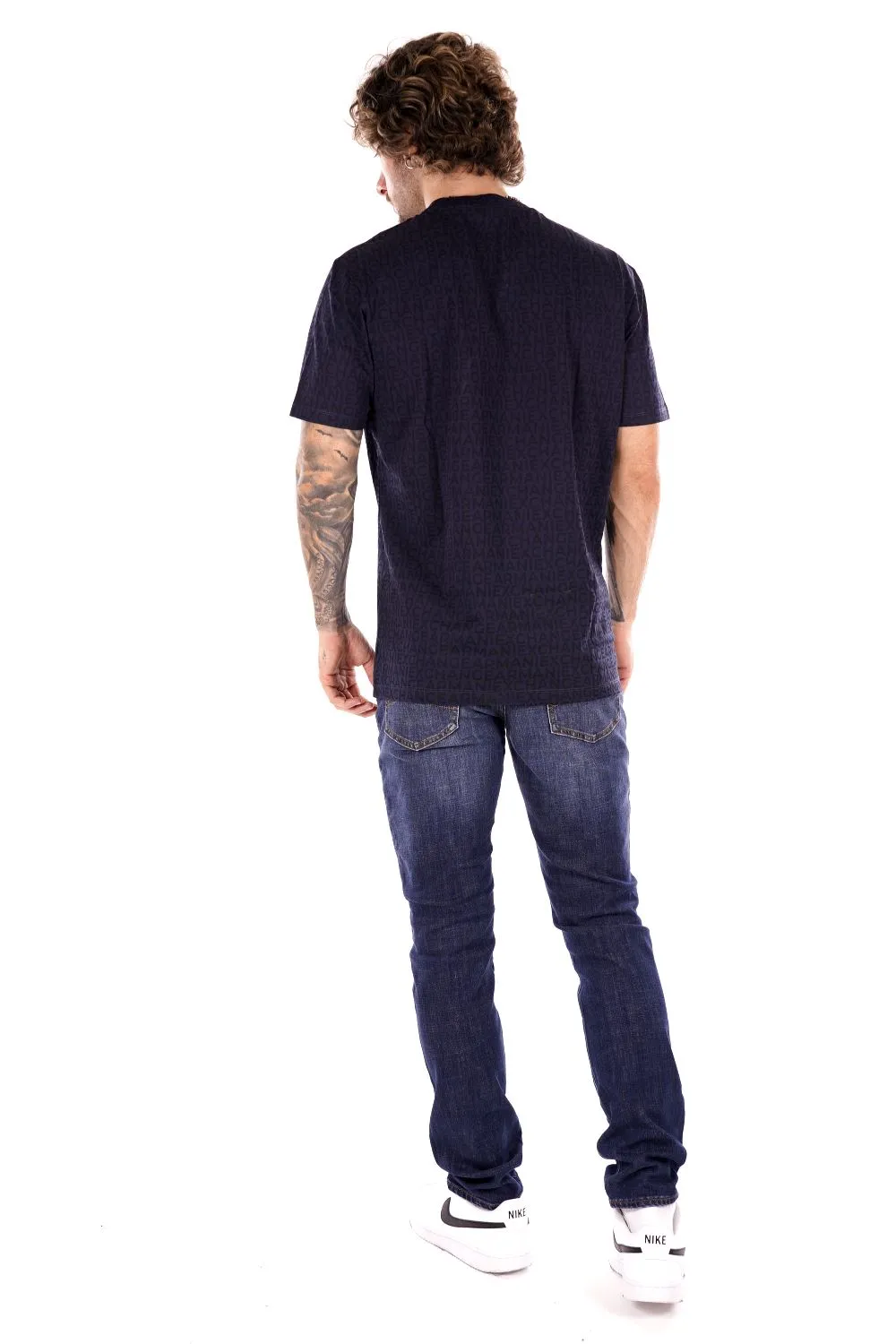 T-shirt ARMANI EXCHANGE da Uomo - blu 6DZTJAZJH4Z55JR BLU
