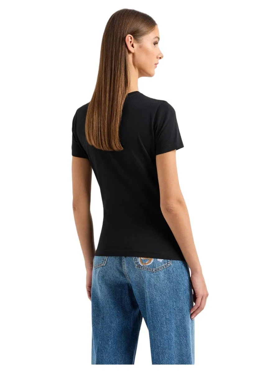 T-shirt ASV in Jersey Organico con Maxi Stampa Aquila