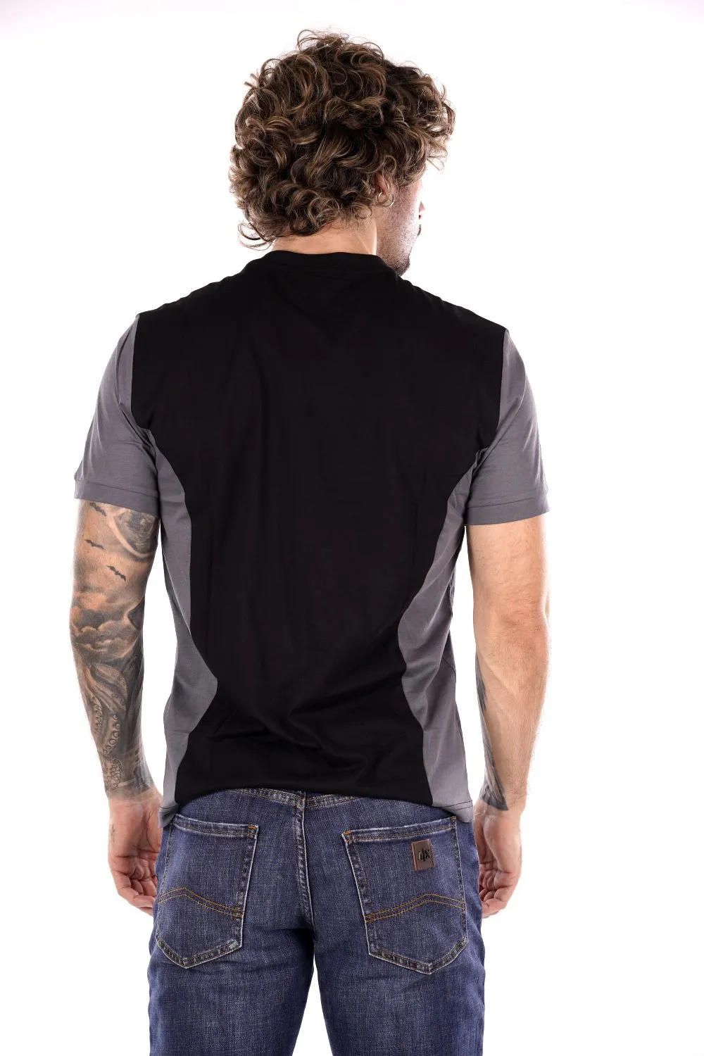 T-shirt EA7 da Uomo - nero 6DPT23PJVPZ1200 NEROGRIGIO