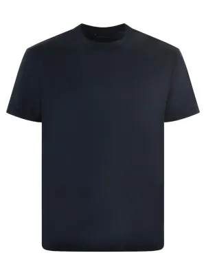 T-shirt  in Lyocell e Cotone con Logo