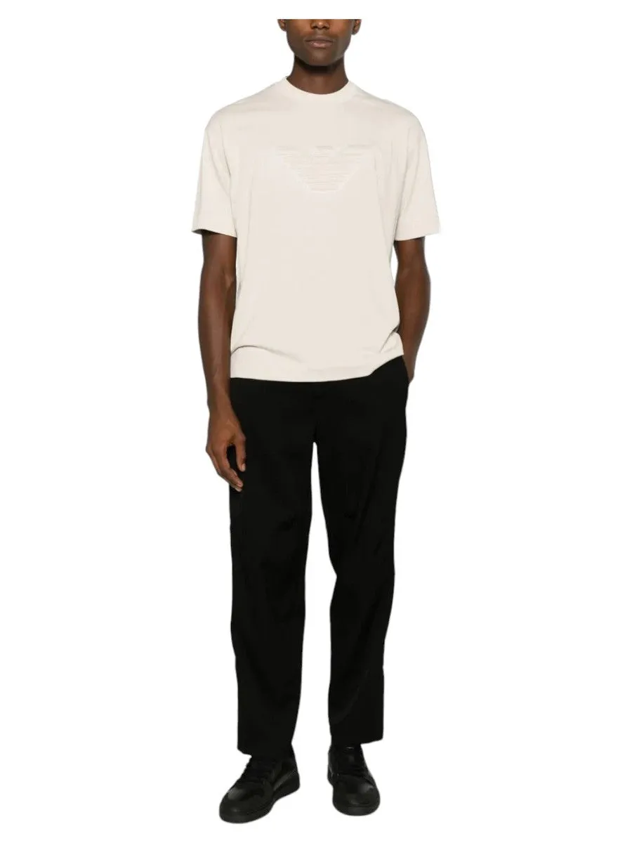 T-shirt logo ricamato