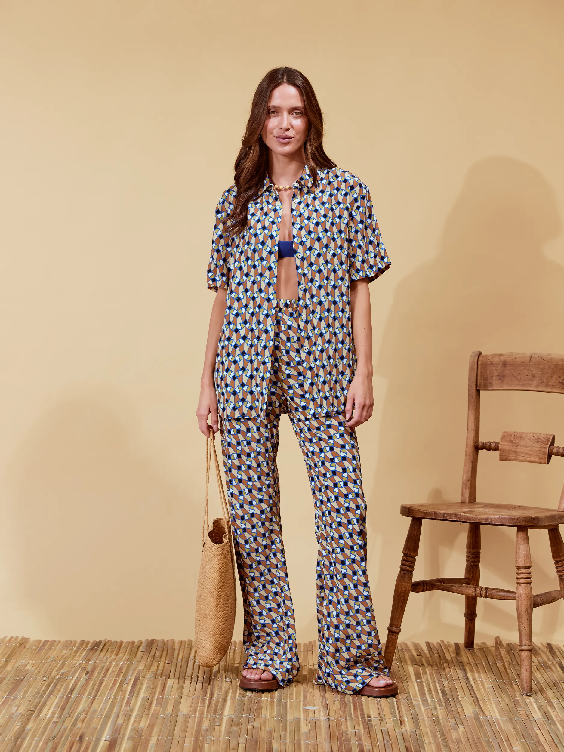 Tilda Pants | Herring Silk