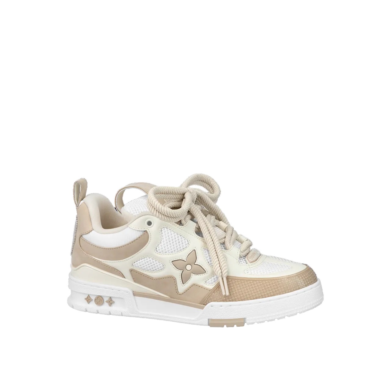Tênis Louis Vuitton LV Skate Bege