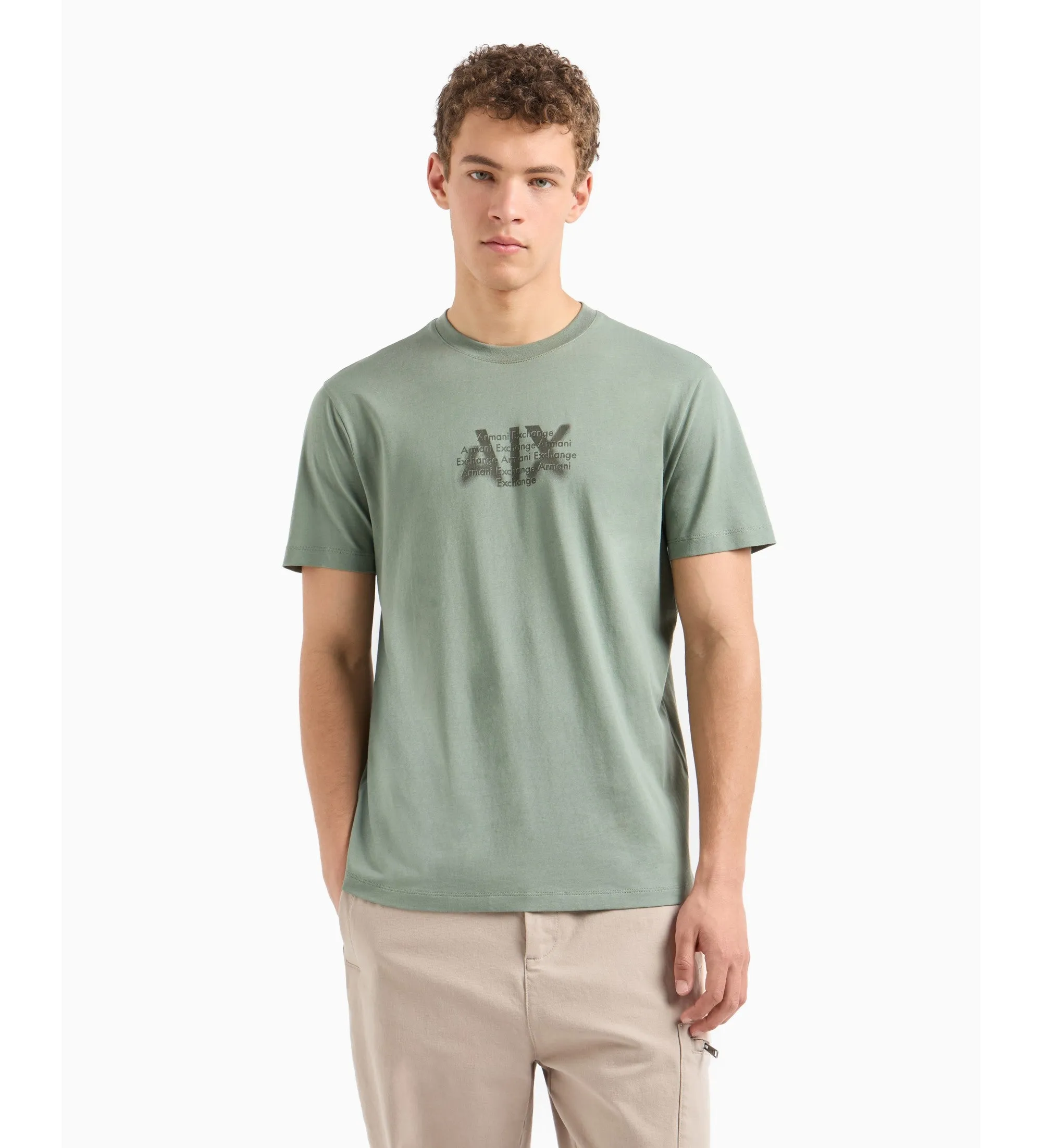 Urban Military Logo T-Shirt (Green) - A6DZTHHZJH4Z1895