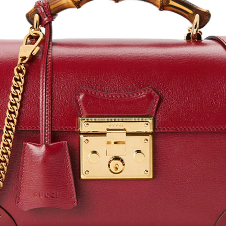 (WMNS) GUCCI Padlock Small-Sized Single-Shoulder Bag Red 603221-1DBRG-6438