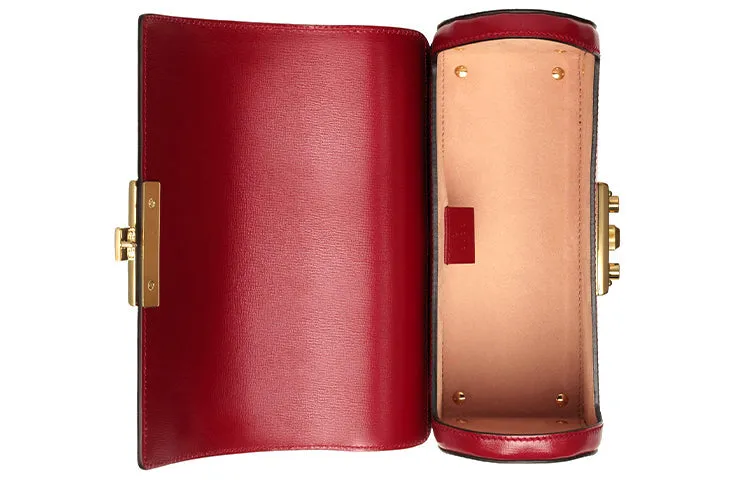 (WMNS) GUCCI Padlock Small-Sized Single-Shoulder Bag Red 603221-1DBRG-6438