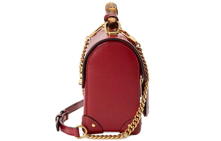 (WMNS) GUCCI Padlock Small-Sized Single-Shoulder Bag Red 603221-1DBRG-6438