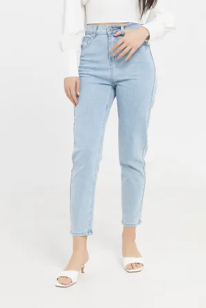 Women Blue Denim Jeans
