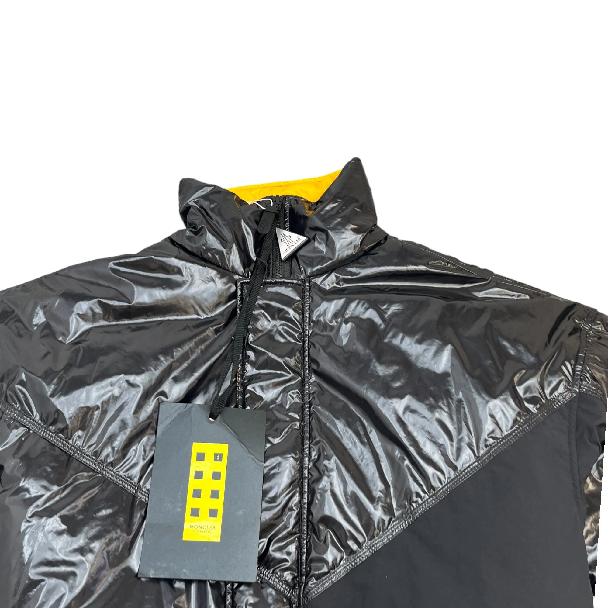 Women's X Alicia Keys Logo Down Jacket Black Size 2 / UK 12